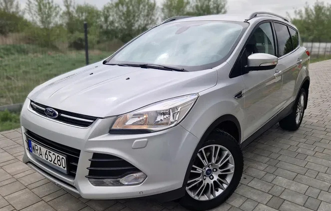 ford kuga mazowieckie Ford Kuga cena 39990 przebieg: 203687, rok produkcji 2013 z Terespol